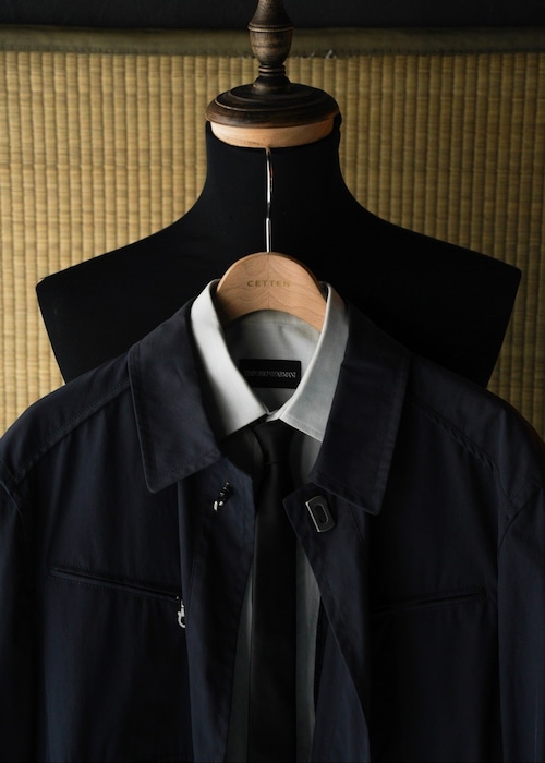 00’s- Salvatore Ferragamo gancino button cotton jacket