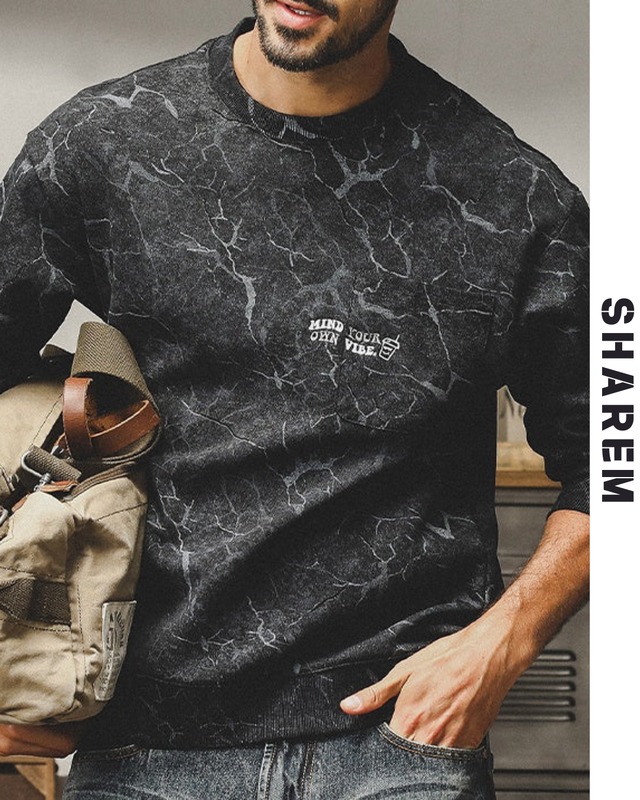 Double-sided Sweatshirt   B0212