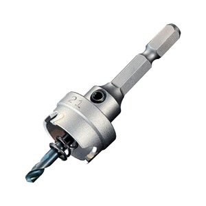 【特価処分】ユニカ(unika) 超硬ホールソー メタコア充電(MCJタイプ) 口径:21mm MCJ-21