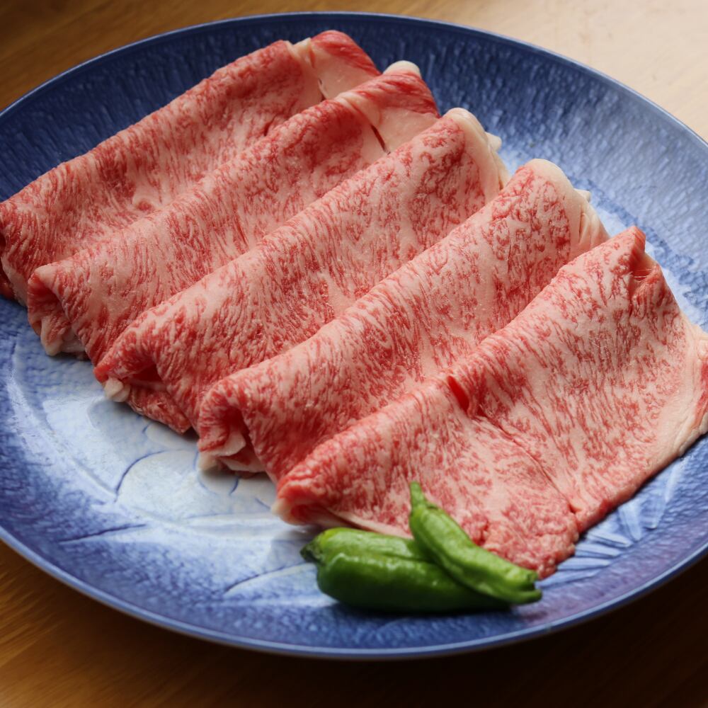 能登牛プレミアムロース特上スライス(約550g/約4～5人前)【冷凍便】