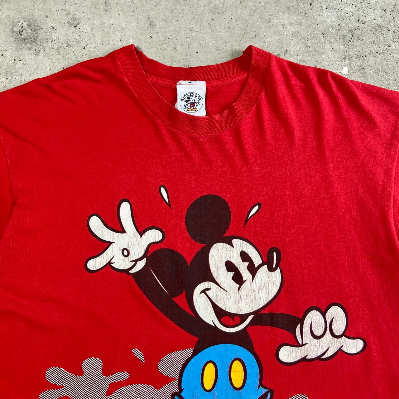 90年代 Disney ディズニー MICKEY MOUSE ミッキーマウス 青パン ...