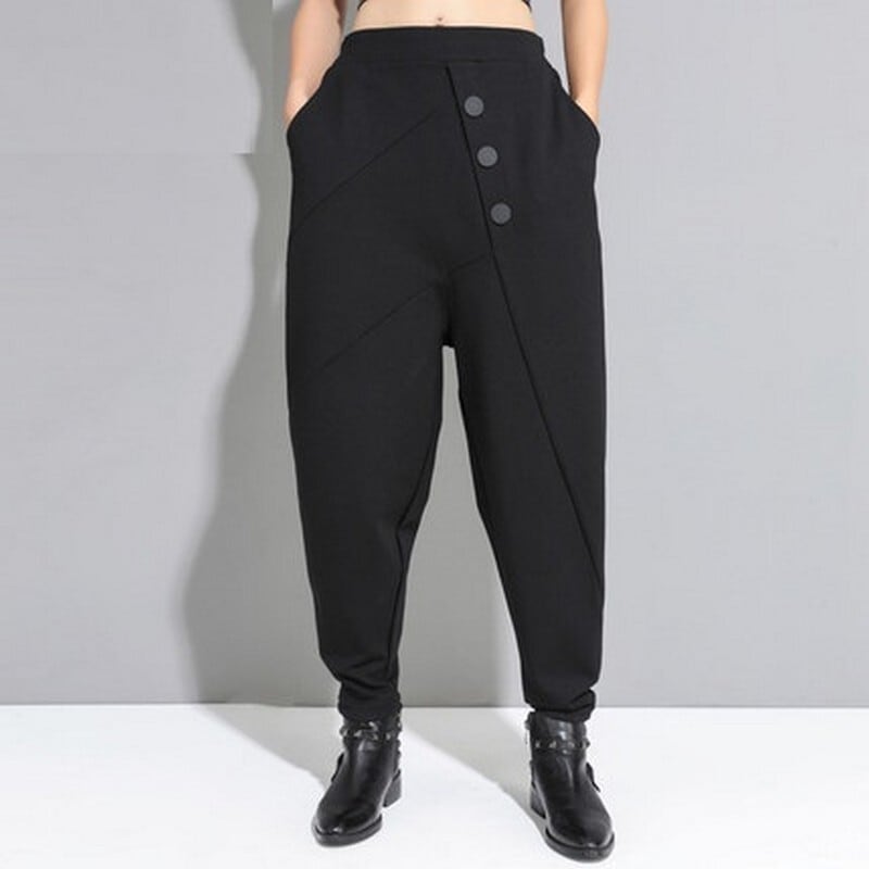 アシンメトリーキャロットパンツ PT0083