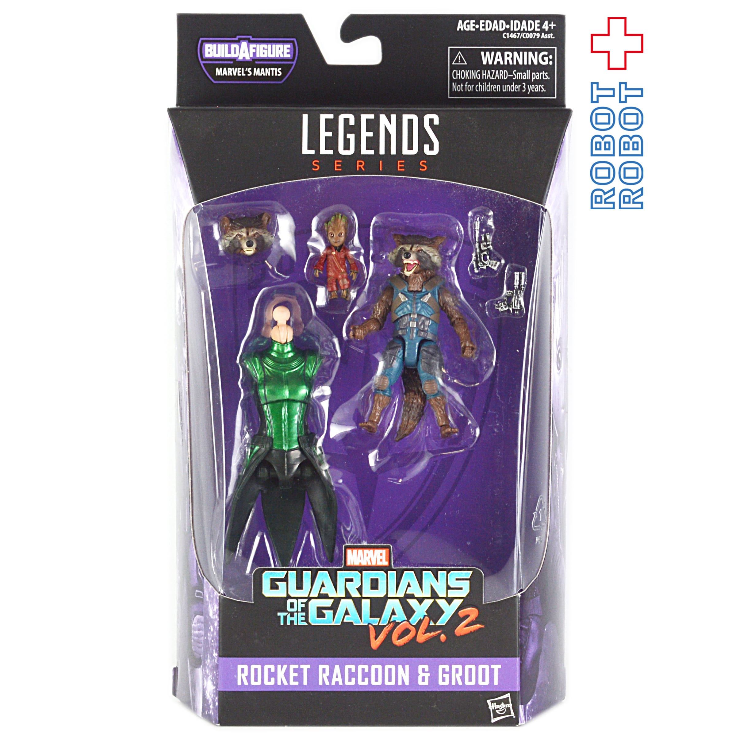 マーベルレジェンド マンティス・ビルド ロケット・ラクーン＆グルート アクションフィギュア ROBOTROBOT