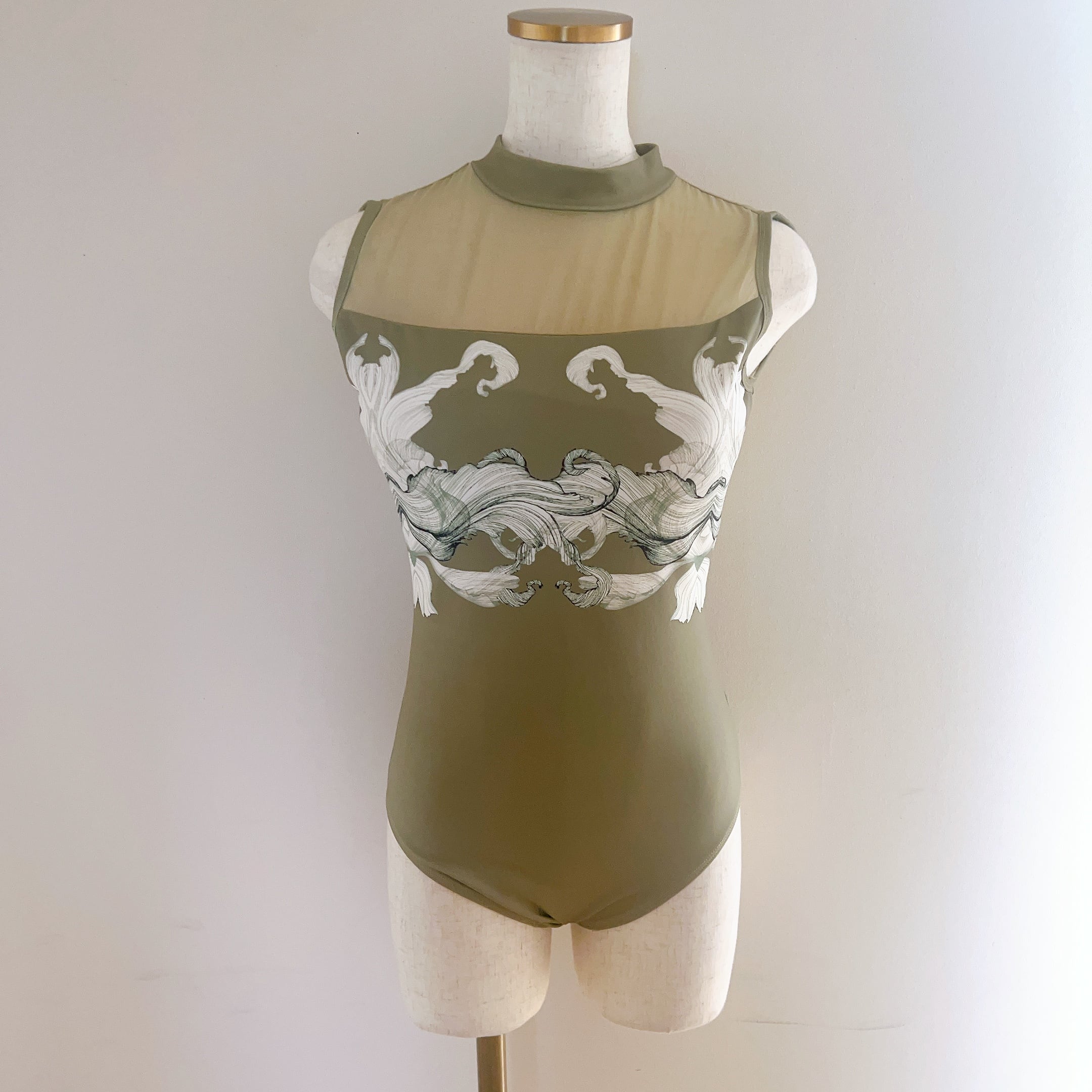 MATCHA GREEN チョーカー バレエレオタード | バレエショップ