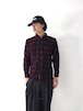 SIR PENDLETON wool check pattern shirt