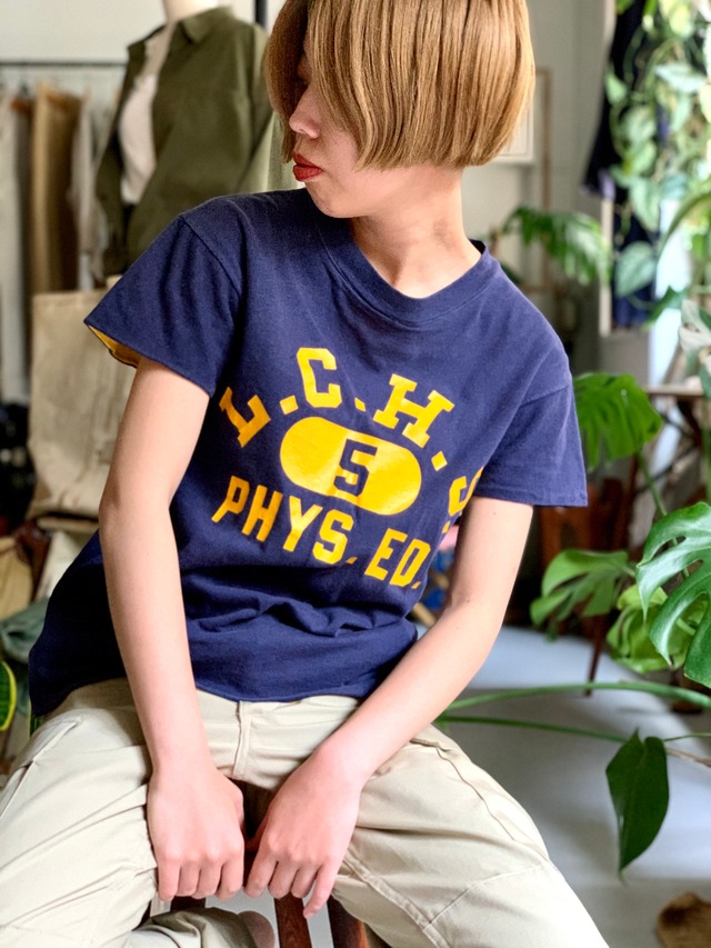 70’s−vintage “s/s reversible t−shirts”