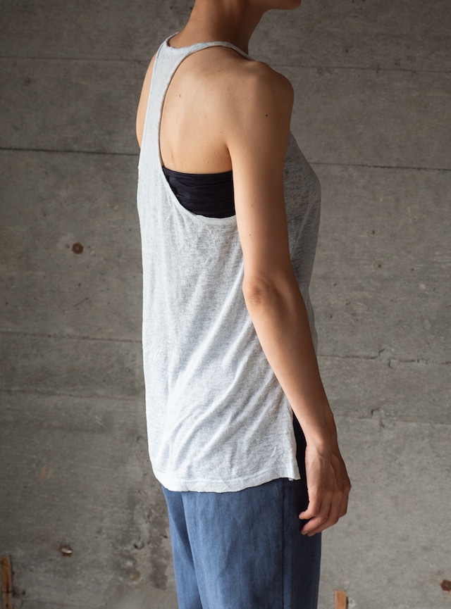 "ZippySports" used Slub yarn jersey tanktop