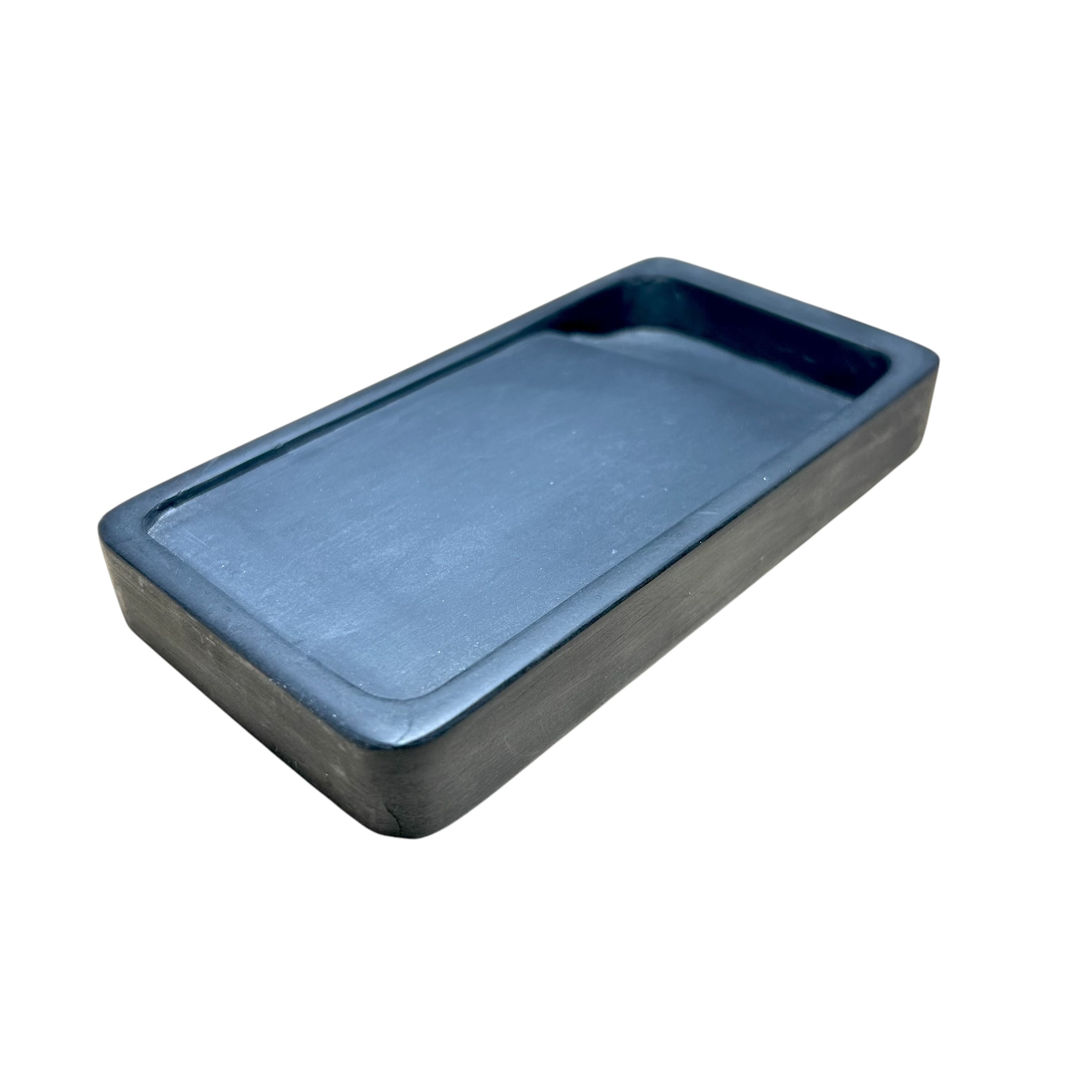 雨畑真石角型硯① | 甲州雨畑硯 峯硯堂本舗