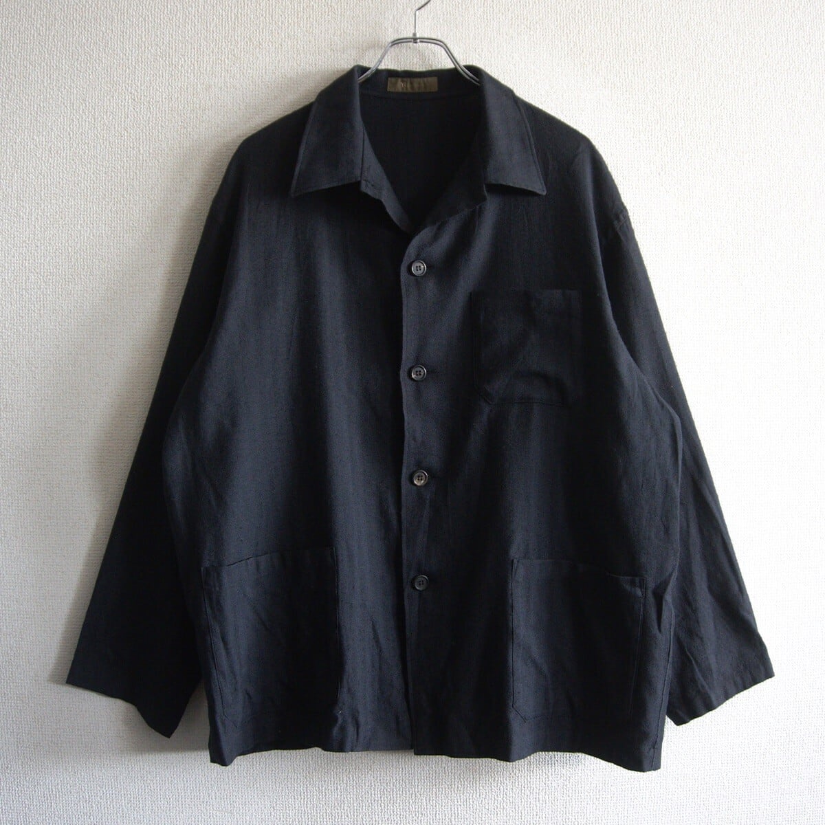 Y's ワイズ ヨウジヤマモト 半袖 トップス カーディガン サイズ3 美品】Y's for men【シャツ カーディガン】3 YOHJI YAMAMOTO ヨウジ