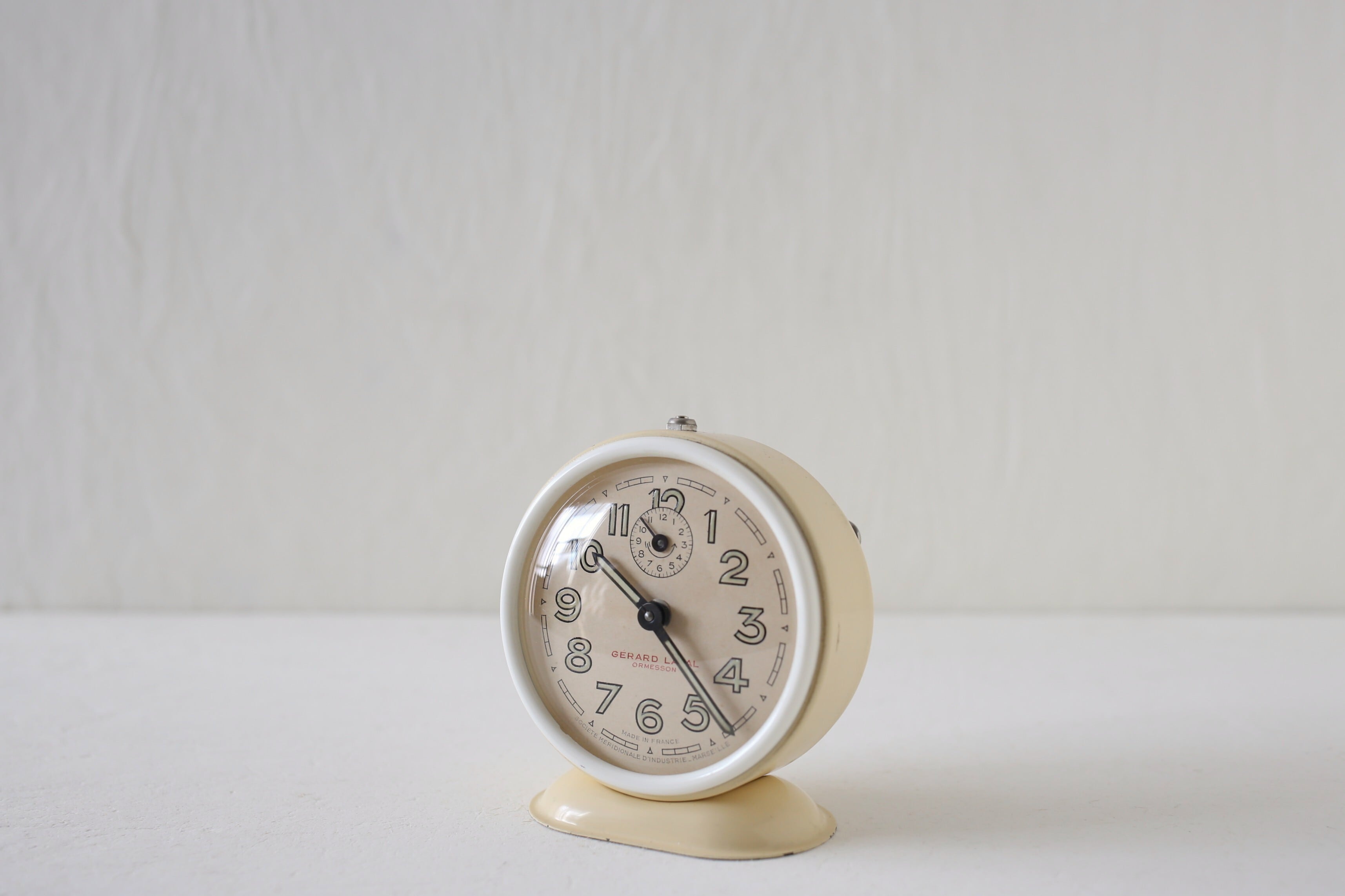 フランス アンティーク ヴィンテージ JAZ 目覚まし時計 『映画 アメリ