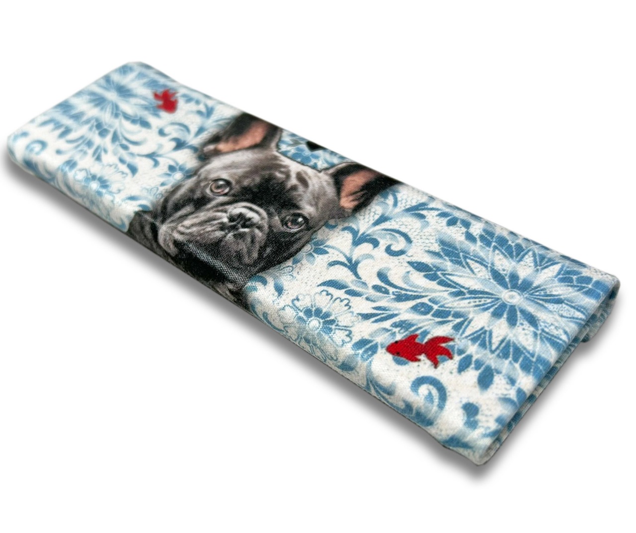 GCFS Rene| フレンチブルドッグ 折りたたみ メガネ サングラス ケース コンパクト 可愛い Sサイズ