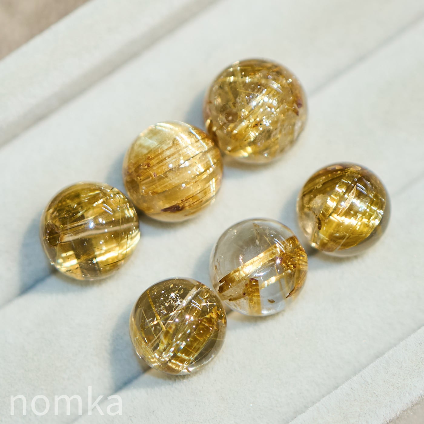 タイチンルチルキャッツアイ【9mm/トップクォリティ/ブラジル産
