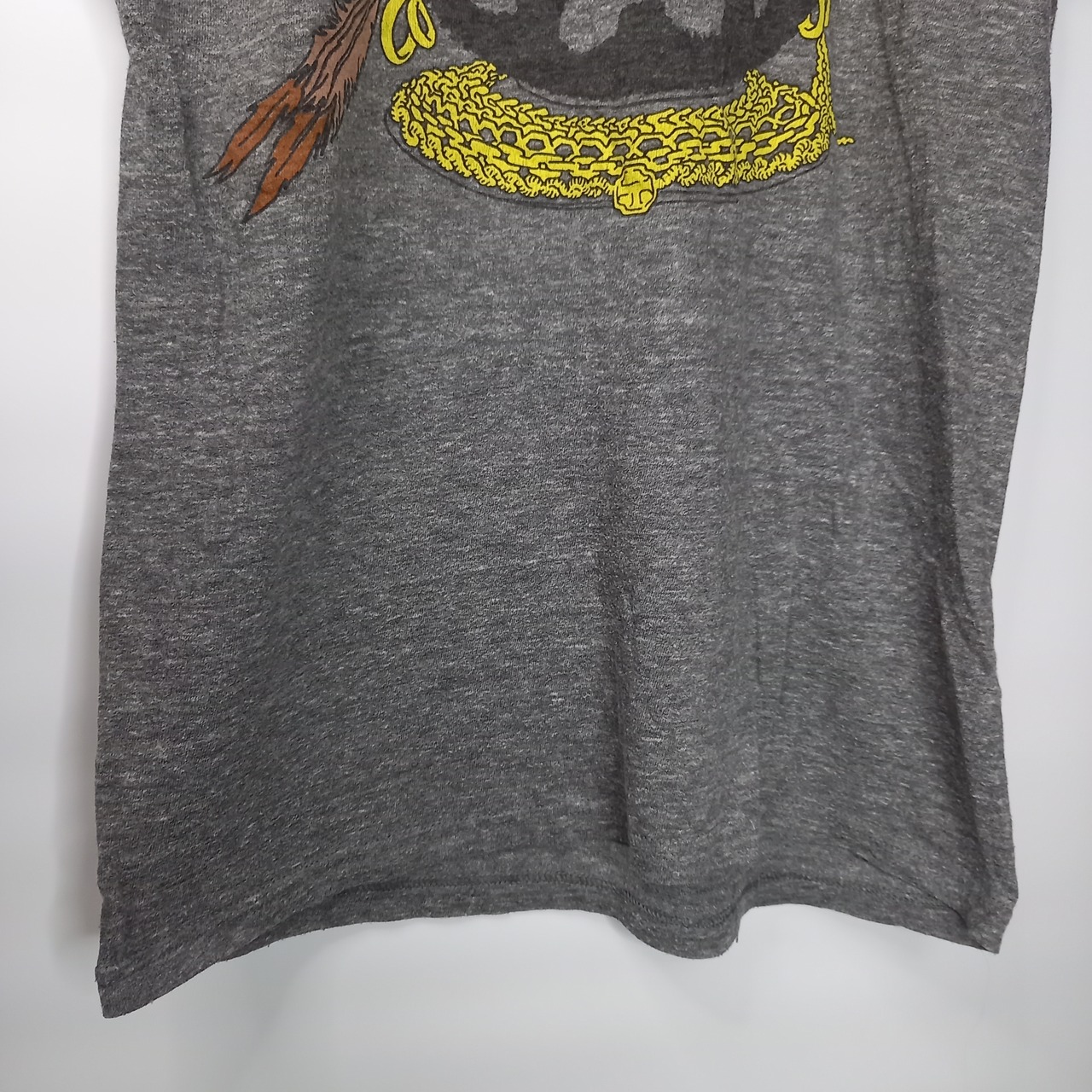 Social Studies　クルーネック　プリントTシャツ　ビッグプリント　M