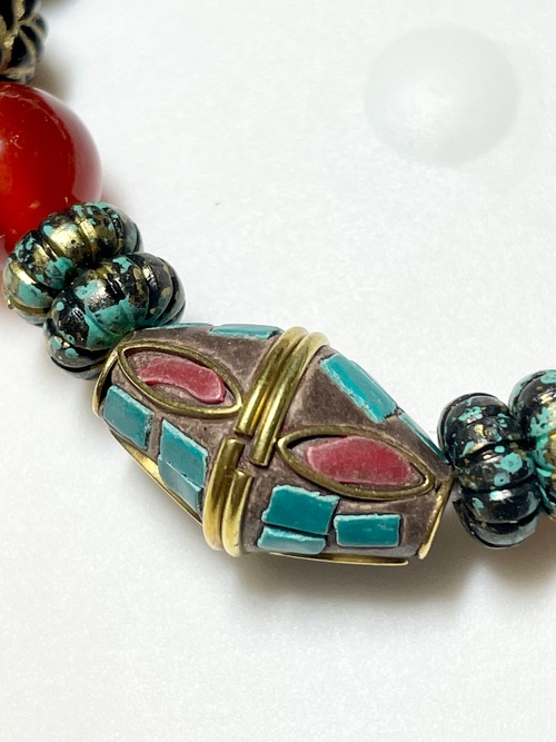 エスニック　ブレスレット　天然石