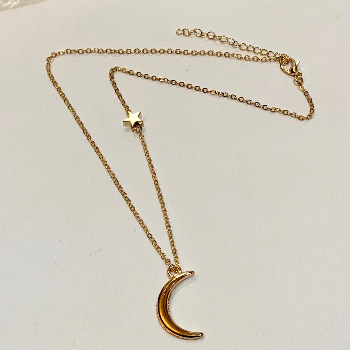 ムーン&スターネックレス