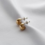 P201 / Soft hoop pierce - gold (pair)