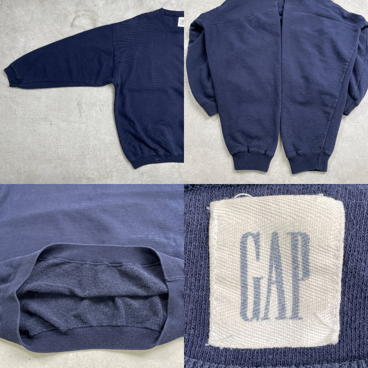 90年代 GAP オールドギャップ ブランクスウェット 無地 スウェット 