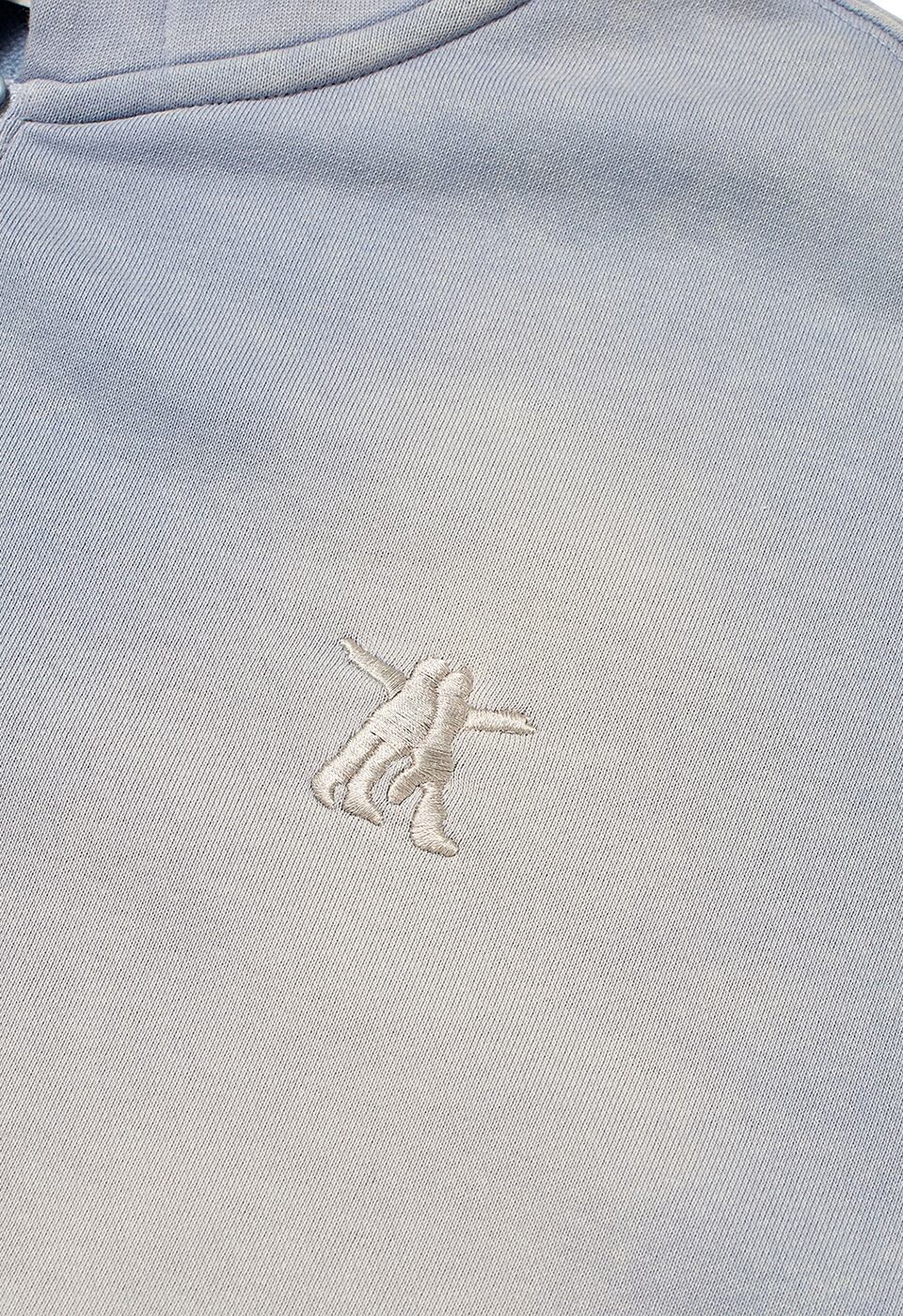 OPEN YY] POCKET WASHED BOX HOODIE, BLUE 正規品 韓国ブランド 韓国