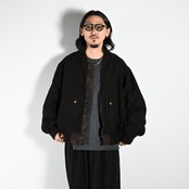 KUON / Dorozome MA-1(ダークブラウン表側)