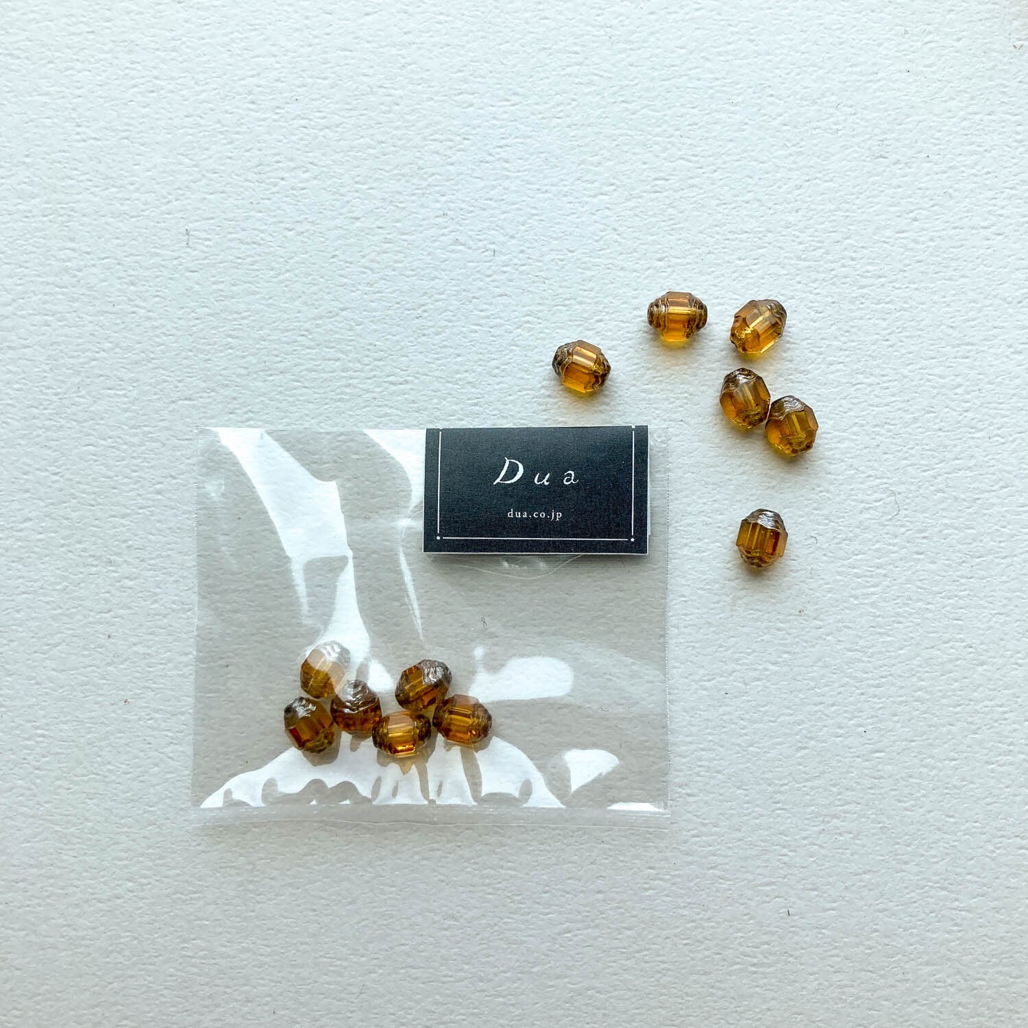 再入荷〉シルバー波模様チェコビーズパック（6p） | Dua-アクセサリー