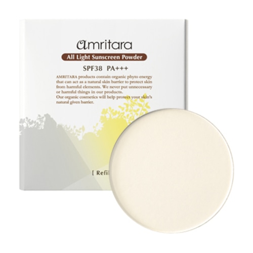 amuritara オールライトサンスクリーンパウダー SPF38 PA+++ レフィル　10g