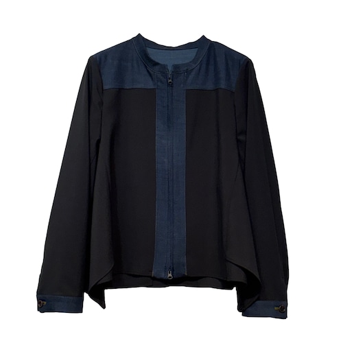 【最新作】デニム×イージートロジャケット【264-4111】Denim x Trois Jacket