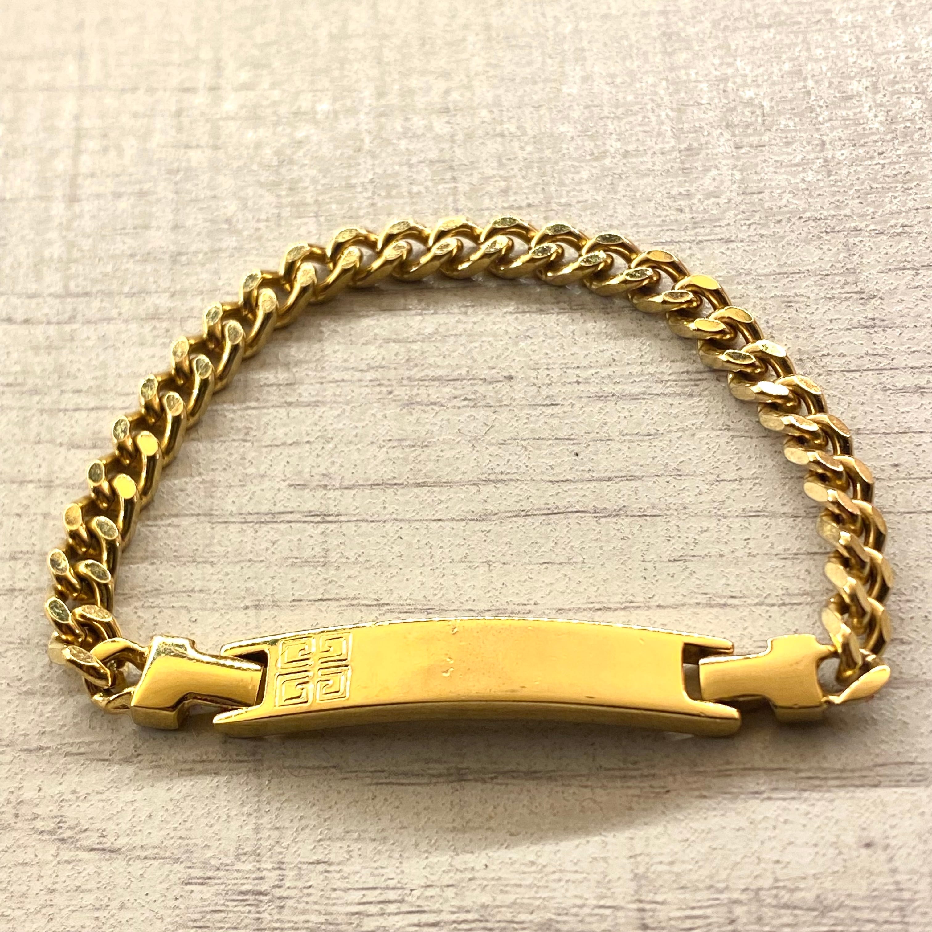 vintage GIVENCHY ジバンシー 喜平チェーン ブレスレット ジバンシィ
