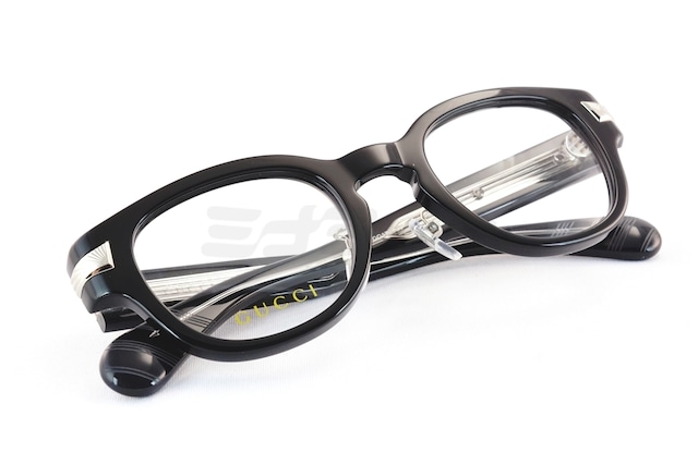 GUCCI メガネ GG1741OJ 001 ウェリントン メンズ レデイース グッチ テキストロゴ 日本製 鯖江 日本製 正規品-4枚目