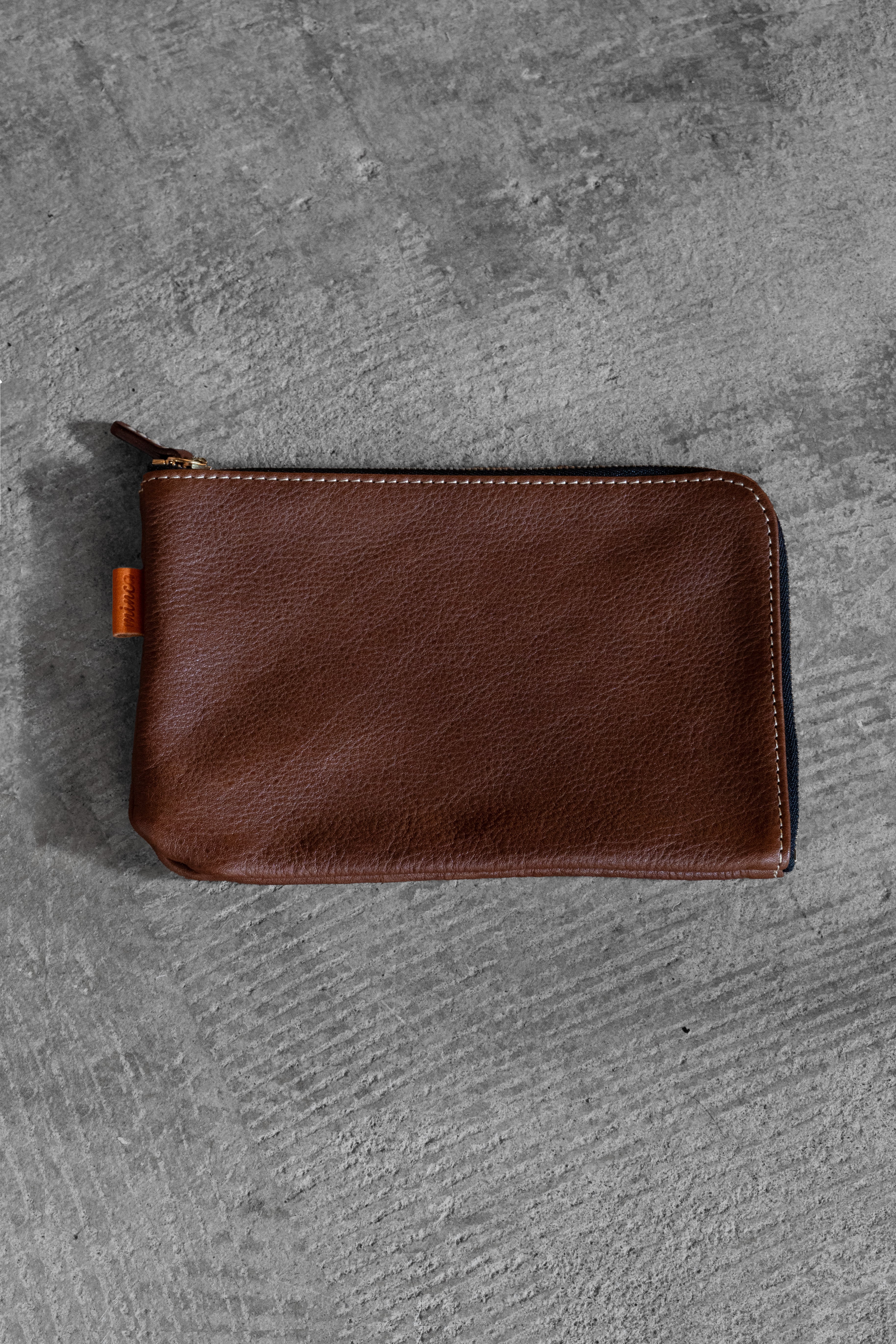 Lzip pouch / M | 高級皮革ならminca｜栃木レザーのバッグ 財布 名刺入