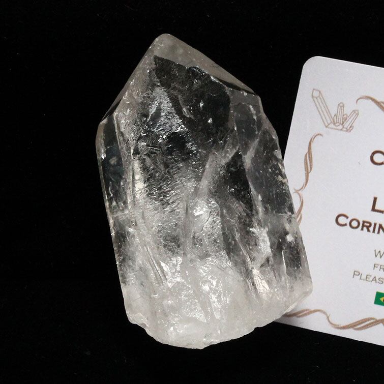 レムリアンシード 水晶 原石 ブラジル ミナスジェライス州 コリント産 証明書付属 一点物 おまかせ便 271-387