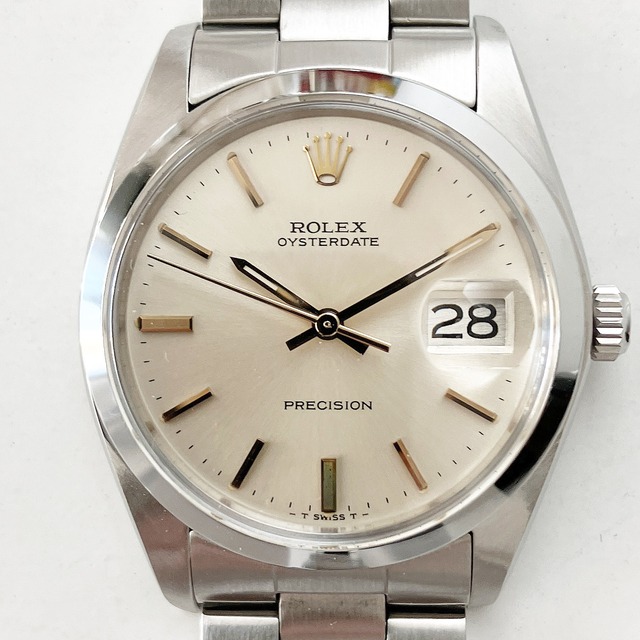 Rolex Oyster Date 6694 (65*****) Silver Dial with Gold indices