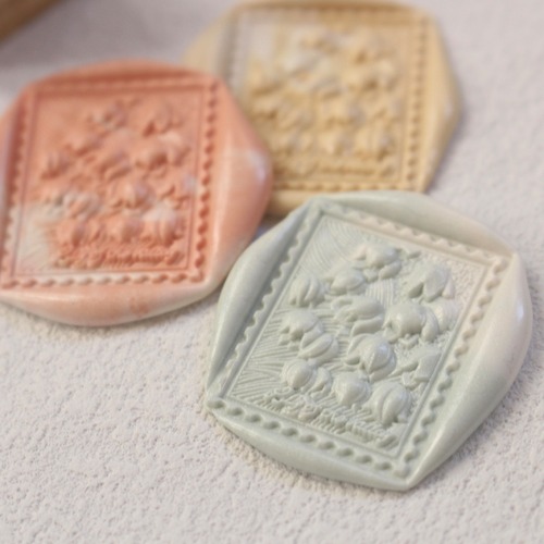 ☆Wax Seal Stamp│Postage stamp【Lily of the valley】