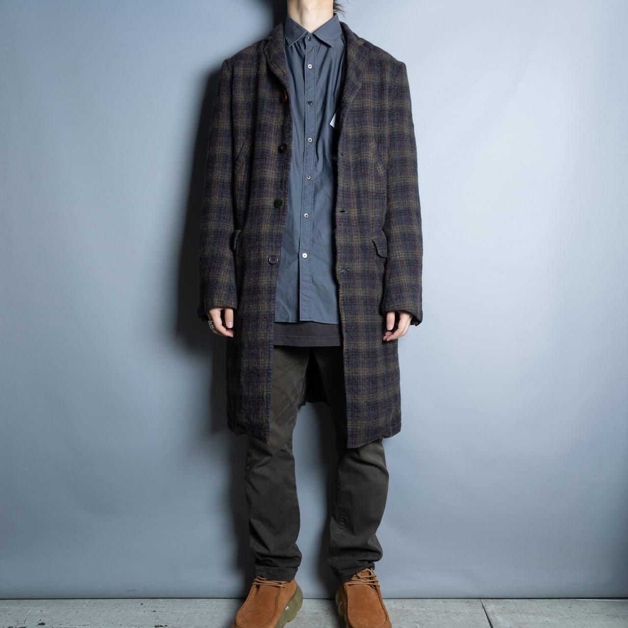 UNDERCOVER アンダーカバー ドビー チェスター コート 12AW