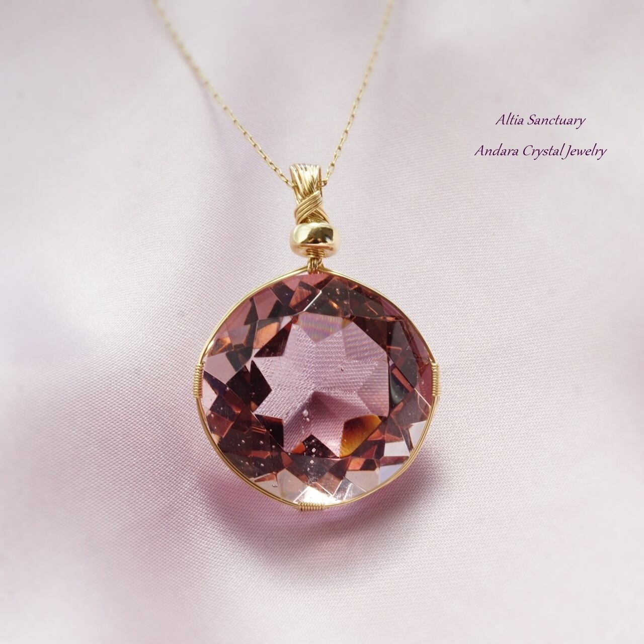 アンダラクリスタル（シアンエンジェル）原石 5.7g-PendantSize-1373