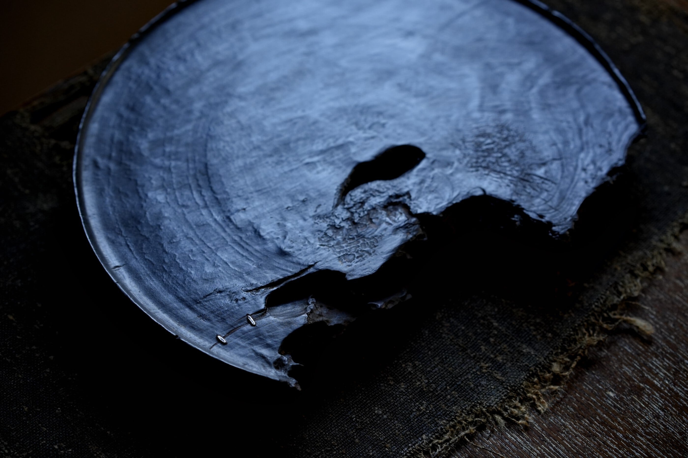 阿源】漆・高台 / 【AYuan】 Lacquer Plate or Dish | ichibutu