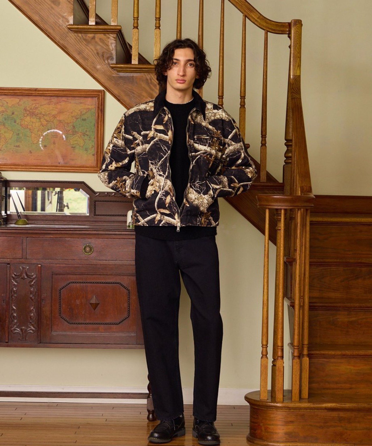 LITTLE YARMOUTH “Cheese Camo Jacket”