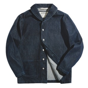 Vintage style washed denim jacket