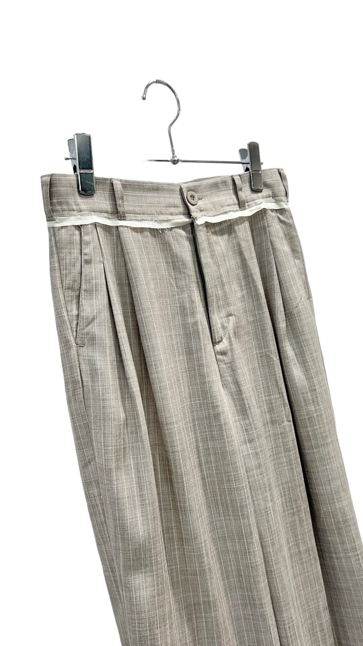 Knuth Marf】row edge pants / greige | PuKu 