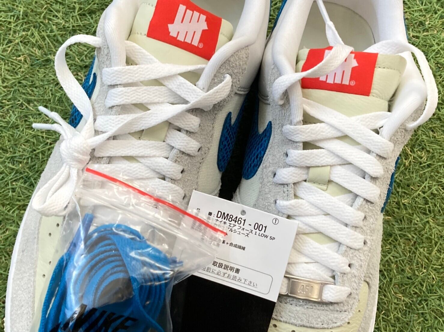 NIKE × UNDEFEATED AIR FORCE 1 LOW SP / UNDFTD 29cm DM8461-001 