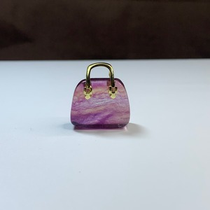 65.天然石とお出かけ☆フローライトカバン・バック
