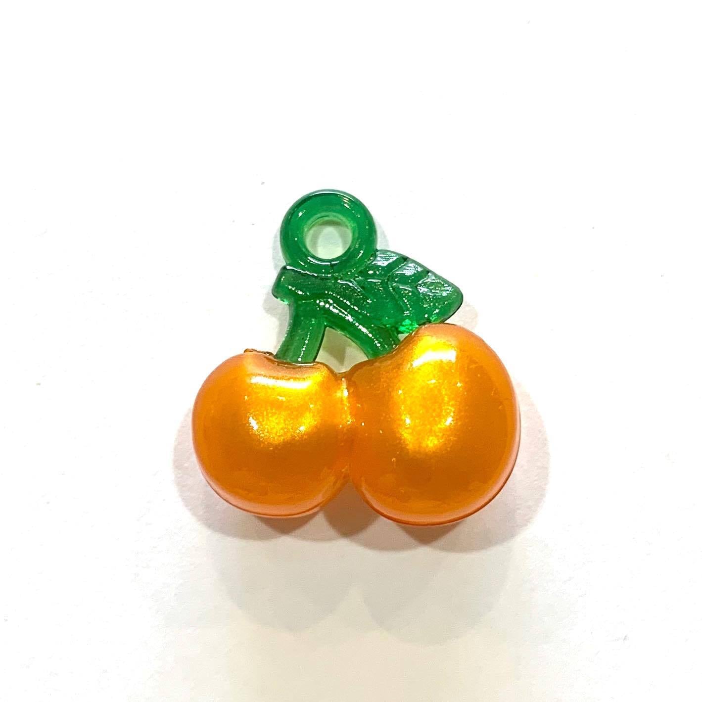 カラフルさくらんぼチャーム | Dua-アクセサリーパーツショップ