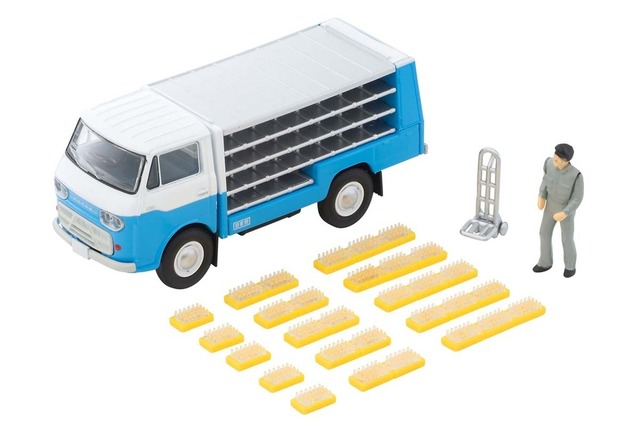 トミーテック（TOMYTEC）トミカリミテッドヴィンテージ 1/64 マツダ E2000 ボトルカー（白／水色）  LV-210a