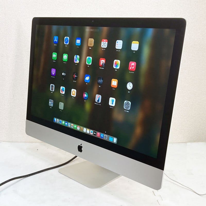 macOS Sequoia デスクトップPC27インチ MacOS Sequoia 5K液晶 27インチ Radeon Pro 570X(4GB) ☆ Apple iMac