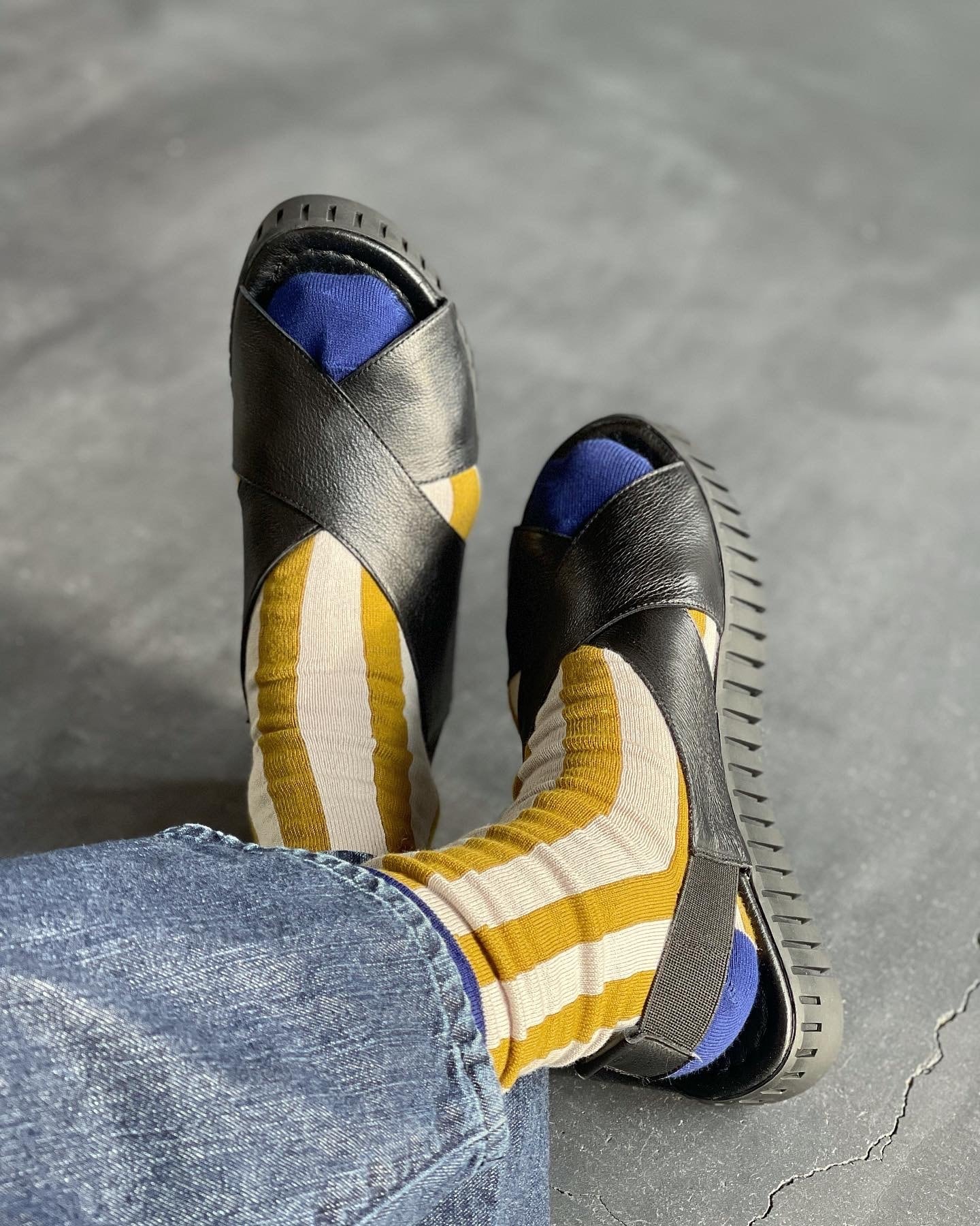 Mollini Platform leather sandals | mambo ladys