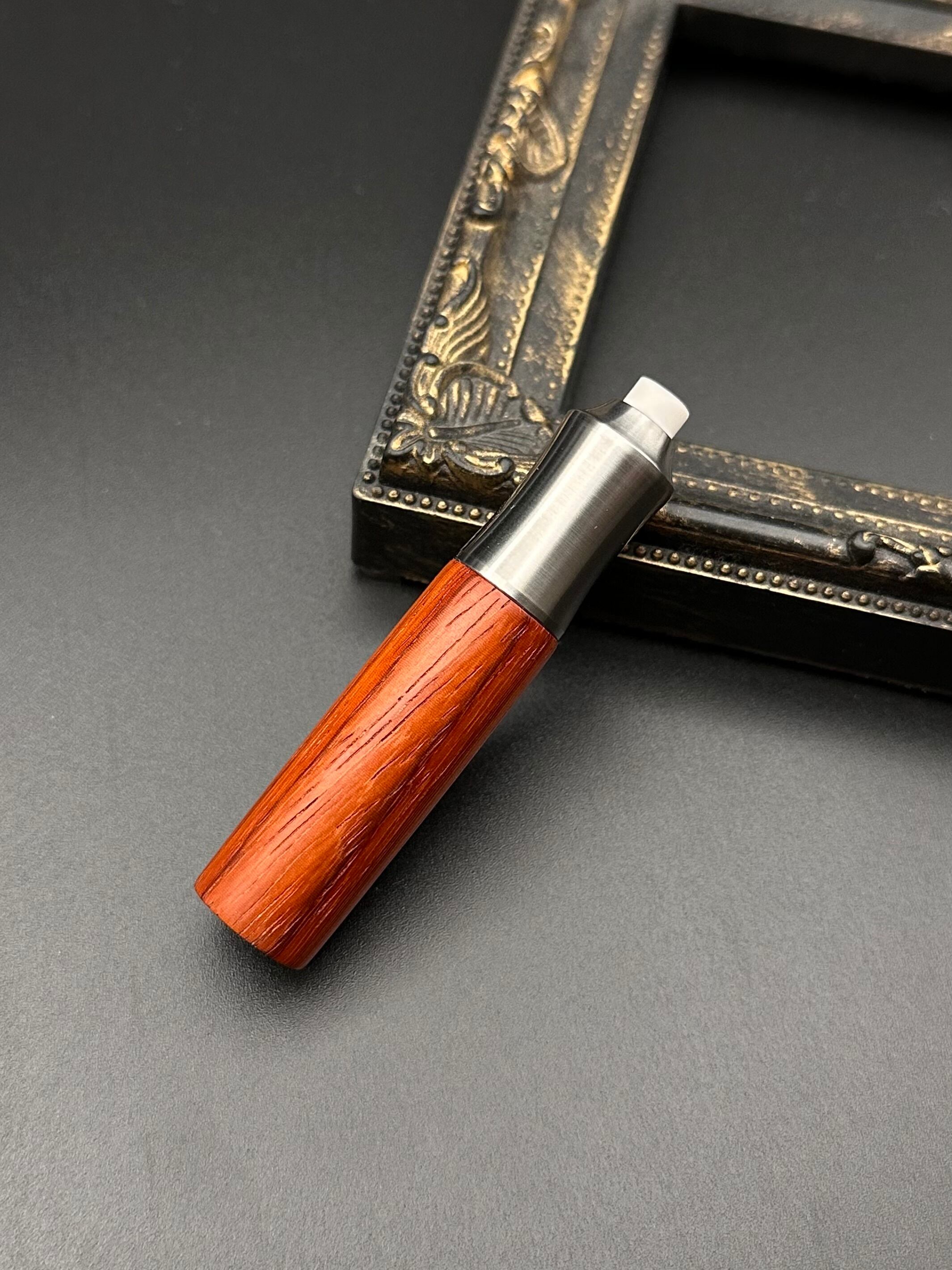 ムンエボニー銀河杢(S)ツイスト消しゴム ムンエボニー/木製ツイスト消しゴム | Flamberg