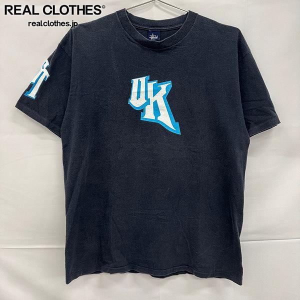 STUSSY/ステューシー 紺タグ プリント Tシャツ L | Used&Vintage リアクロ