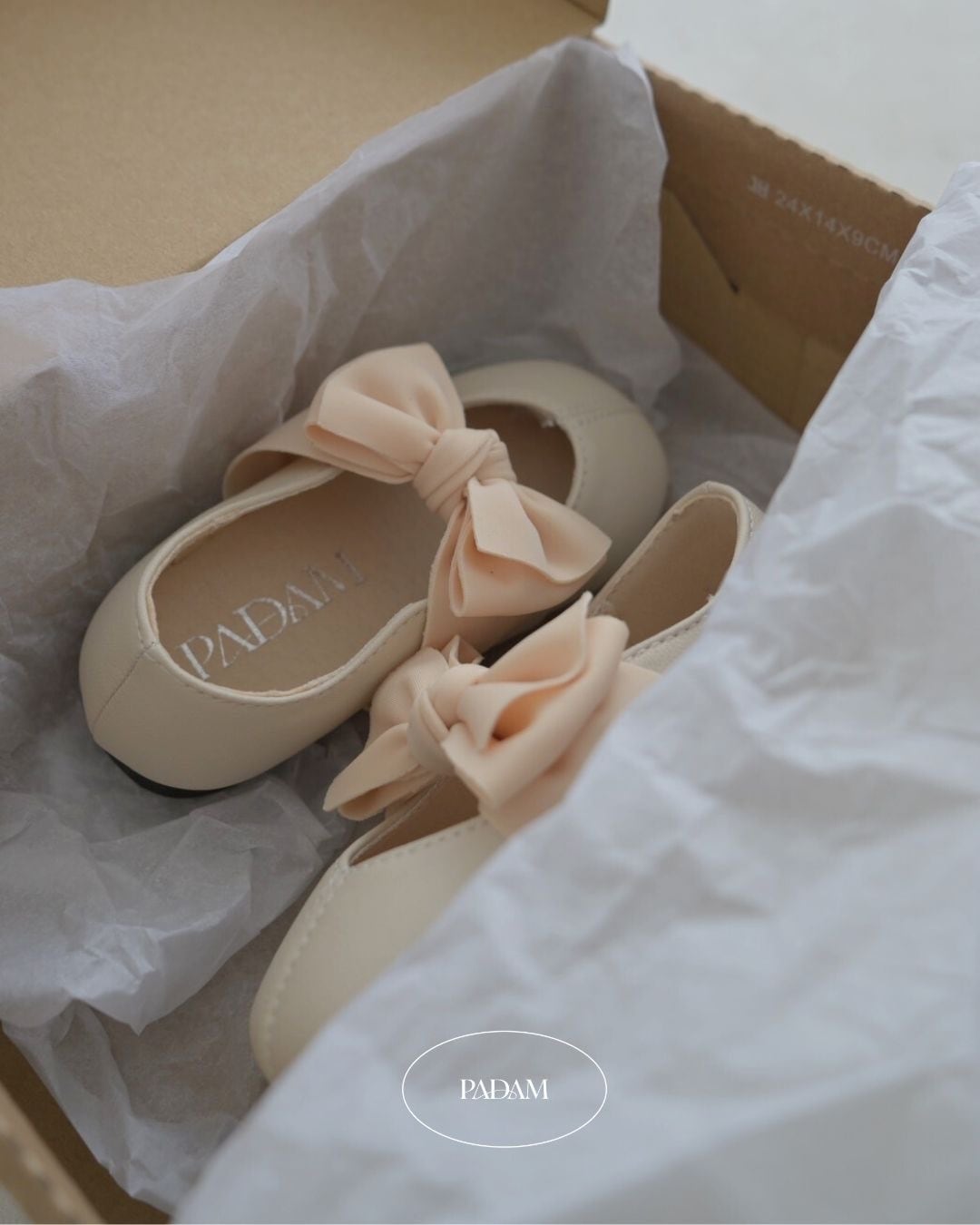 新春SALE【予約】ribbon flat shoes | PADAM