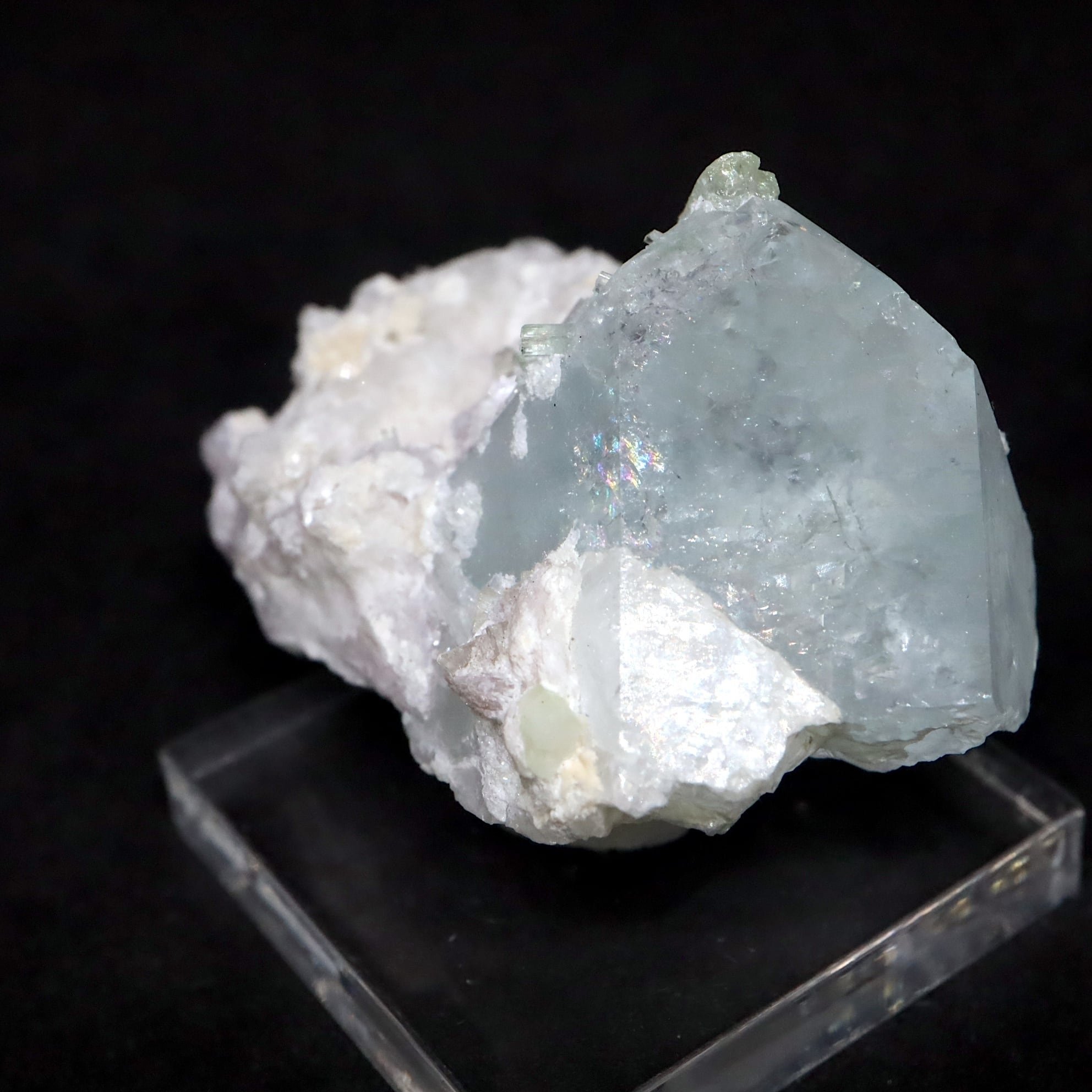 トパーズ トルマリン共生！ 34.4g 原石 TZ311 鉱物 パワーストーン