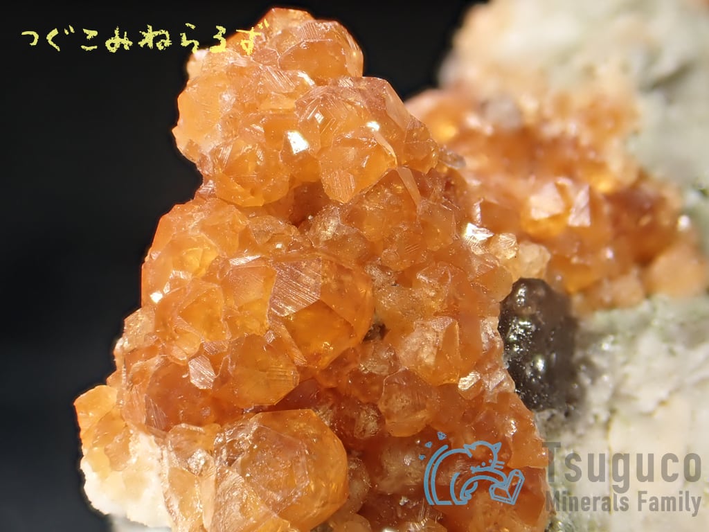スペサルティン 満礬柘榴石 Spessartine 中国 TM-0024