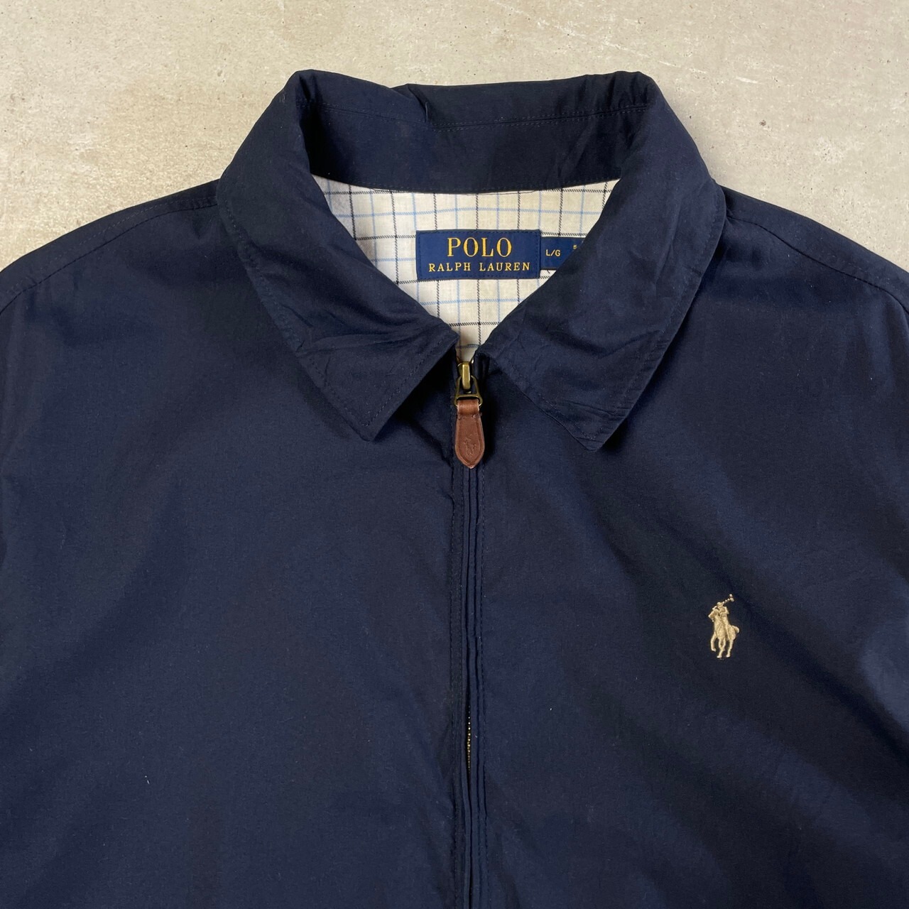 Polo Ralph Lauren ポロラルフローレン スイングトップ メンズL 古着 